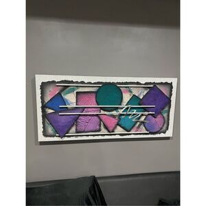 Postmodern 3D Mixed Media Art – “Graphics V” by M. Spillers (Circa 80s/90s)